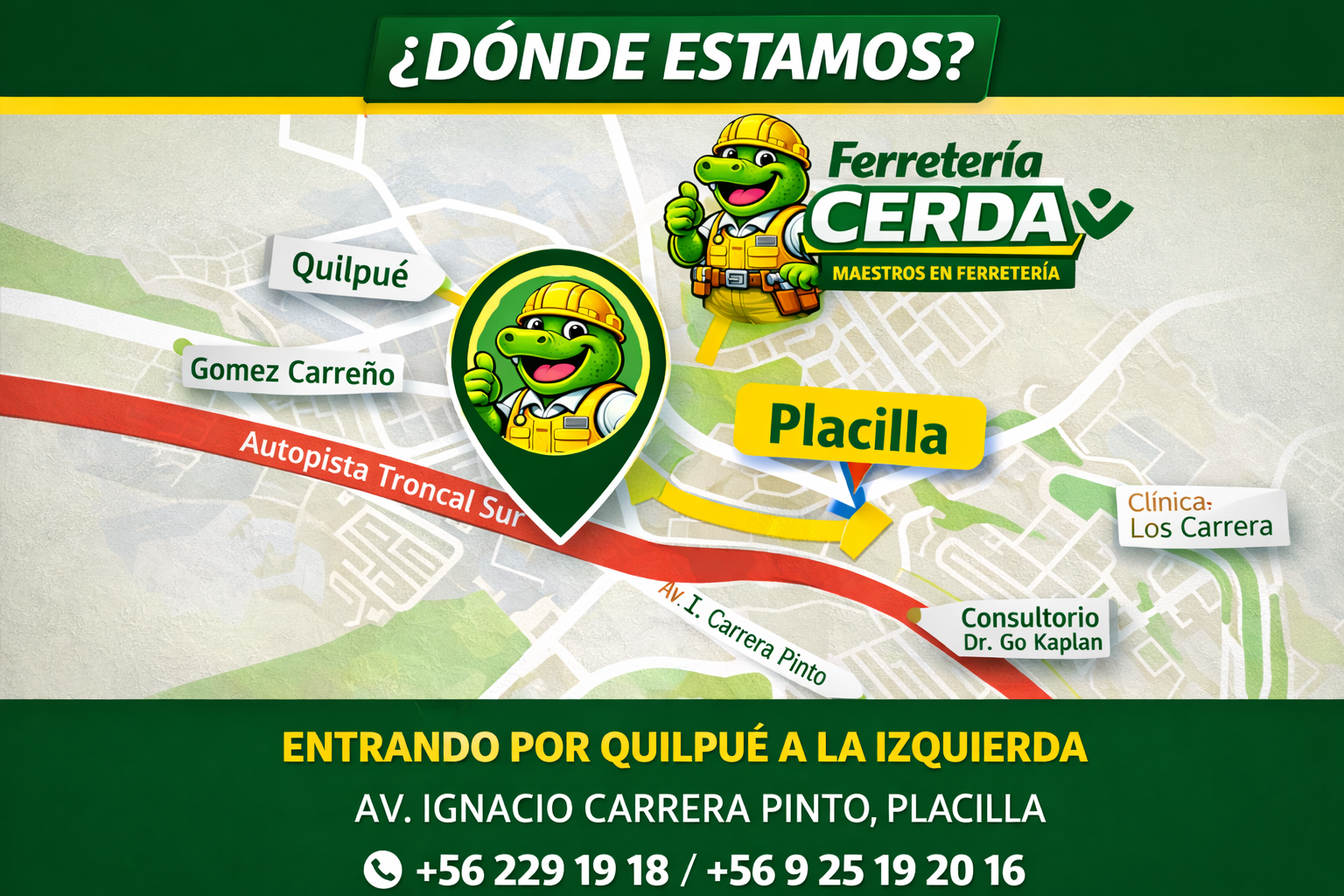 Mapa Placilla