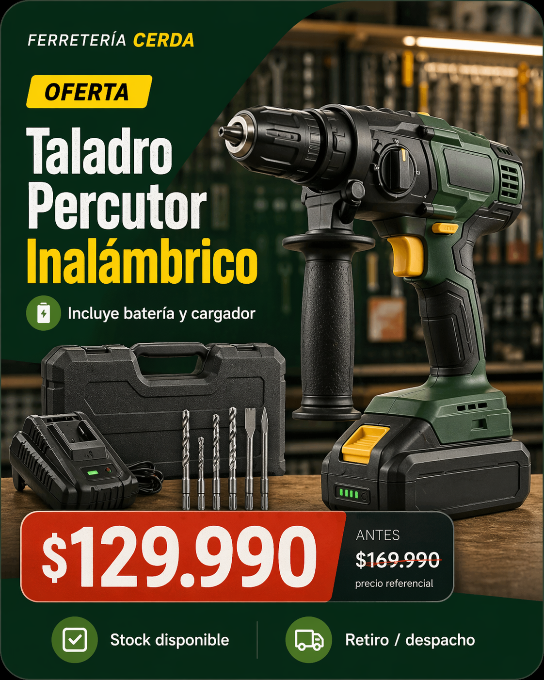 Oferta taladro